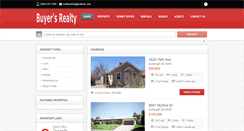 Desktop Screenshot of callbuyersrealty.com